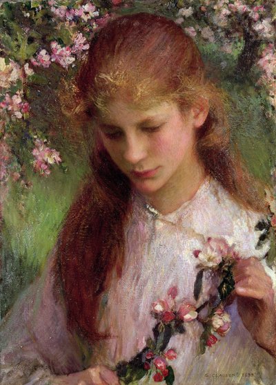 Flor de Maçã, 1899 de George Clausen