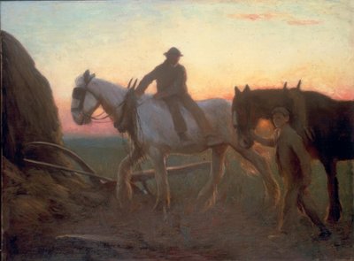 Homeward de George Clausen