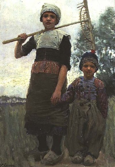 Little Haymakers, Holanda do Norte de George Clausen