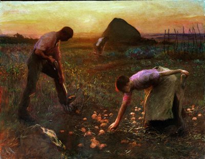 O jardim de loteamento de George Clausen