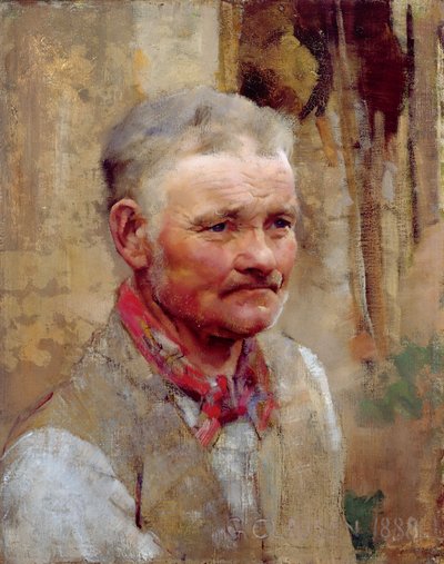 O Homem do Moinho de George Clausen