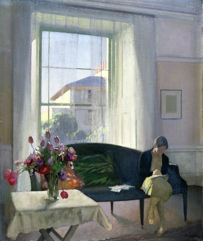 The Quiet Room de George Clausen