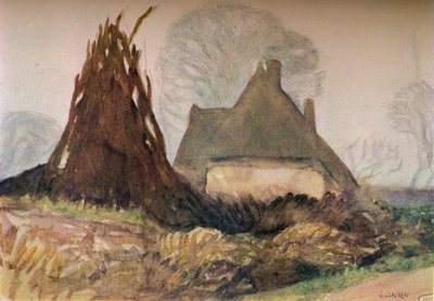 Woodmans Cottage, século c20th 1931 de George Clausen
