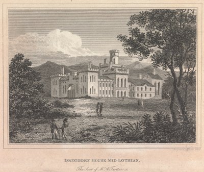 Drechorn House Mid Lothian; página 90 (Volume Um) de George Cooke