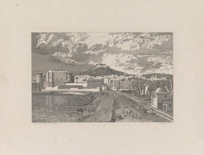 Nápoles, do Molo de George Cooke