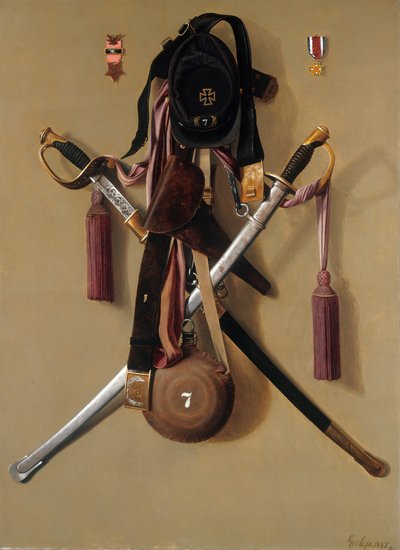 Trajes da Guerra Civil do Major Levi Gheen McCauley de George Cope