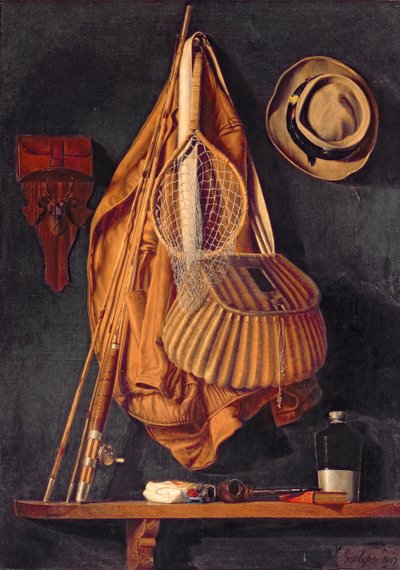 Artigos de pesca de George Cope