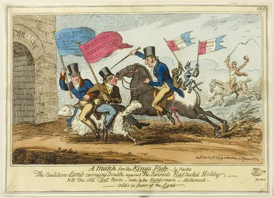 Um jogo para os Reis - Por Hacks de George Cruikshank