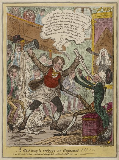 Uma nova maneira de impor um argumento !!!!, publicado em 3 de maio de George Cruikshank