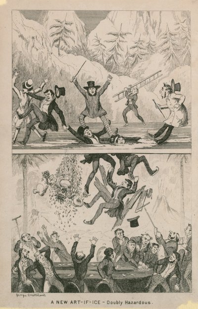 Um novo art-if-ice - duplamente perigoso de George Cruikshank