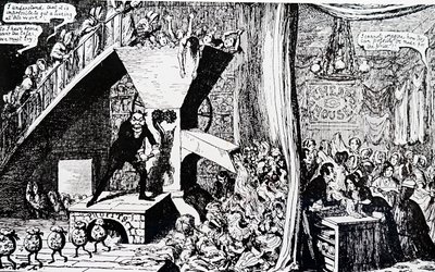 Um operário suado de George Cruikshank