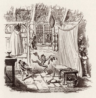 Irmãos Grimm Crianças e de George Cruikshank