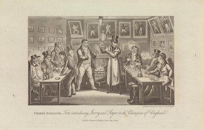 Salão do Cribb de George Cruikshank