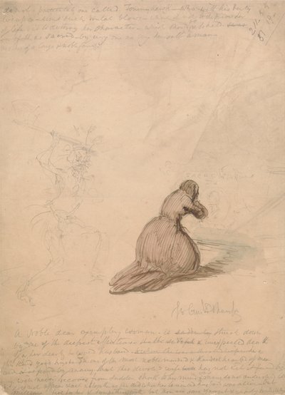 Mulher Dedicada de George Cruikshank