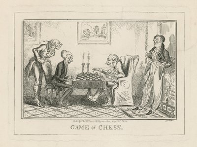 Jogo de xadrez de George Cruikshank