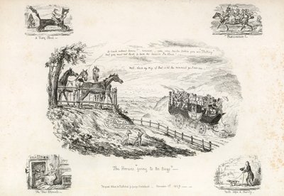 Gurney&39;s Steam Carriage de George Cruikshank