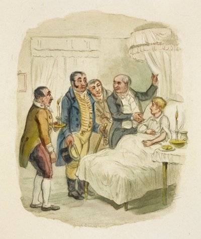 Ilustração para "Oliver Twist" de George Cruikshank