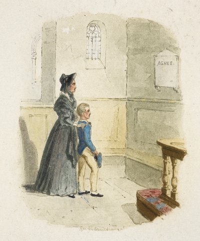 Ilustração para "Oliver Twist" de George Cruikshank