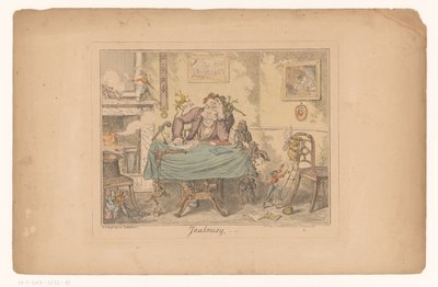 Jaloezie Ciúme (título no objeto) de George Cruikshank