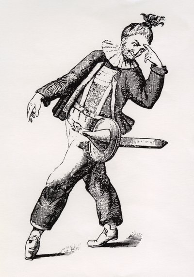 Kasper Punch, século XIX. de George Cruikshank