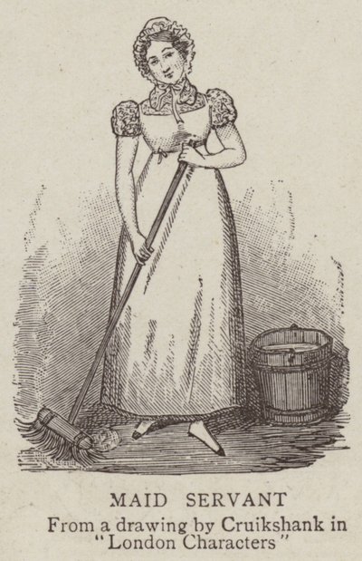 Empregada Doméstica de George Cruikshank