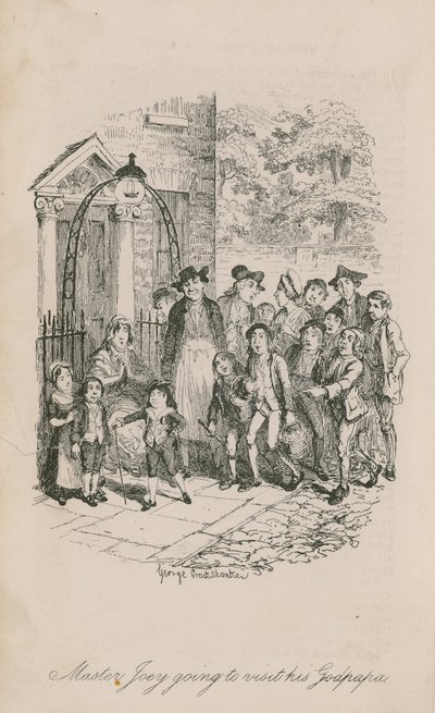 Mestre Joey vai visitar seu Godpapa de George Cruikshank