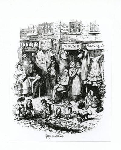 Monmouth Street, c.1836 de George Cruikshank