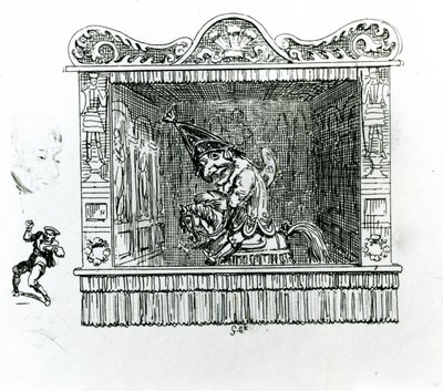 Sr. Soco em Hector, o Cavalo de George Cruikshank
