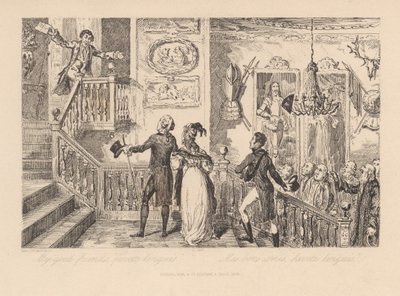 Meus bons amigos, «favete linguis» de George Cruikshank