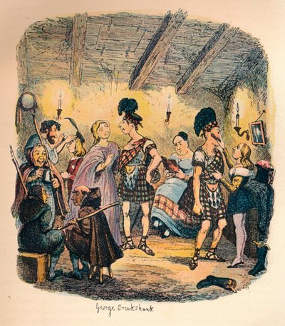 Teatros particulares, c1900 de George Cruikshank