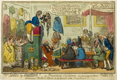 Vendas por leilão de George Cruikshank