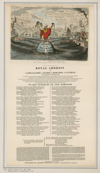 Southwark Waterworks de George Cruikshank