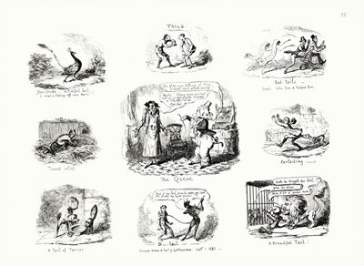 Cauda (gravura) de George Cruikshank