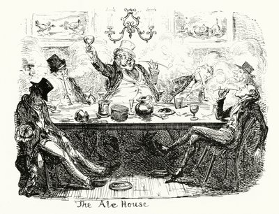 A Casa da Ale (gravura) de George Cruikshank