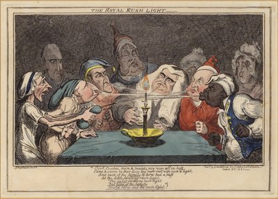 The Royal Rush Light de George Cruikshank