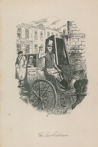 O último taxista de George Cruikshank