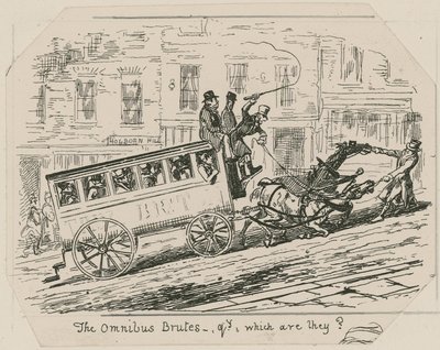 Os brutamontes omnibus ... que são eles de George Cruikshank