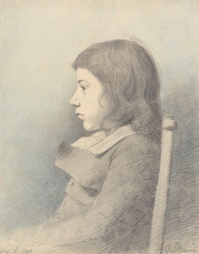 Retrato de um Rapaz de George Dance