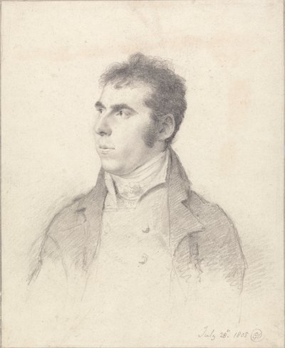 Retrato de um Jovem de George Dance
