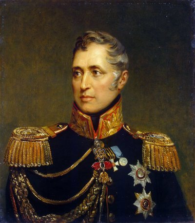 Charles Andre, comte Pozzo di Borgo - Retrato do Conde Carlo Andrea Pozzo di Borgo (1764-1842) par Dawe, George (1781-1829). Óleo sobre tela, tamanho : 70x62,5, antes de 1827, Eremitério do Estado, São Petersburgo. de George Dawe