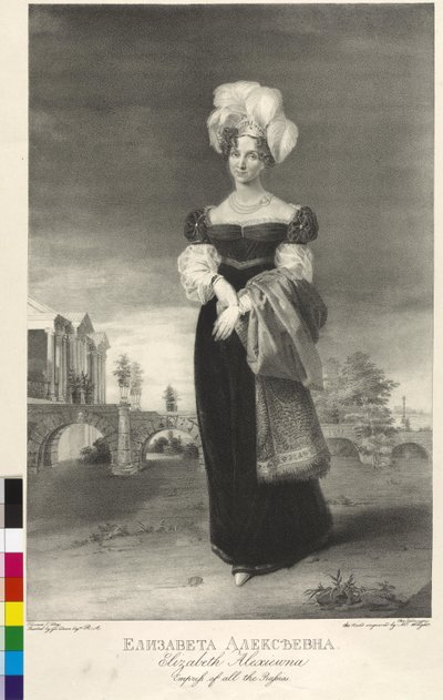 Luísa Maria Augusta de Baden (gravura) de George Dawe
