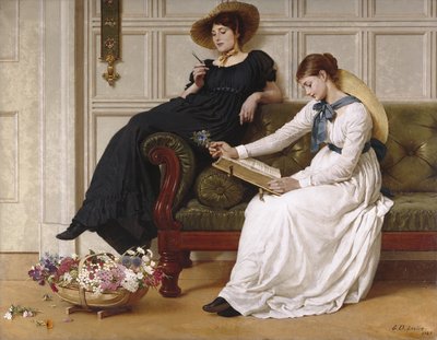 A linguagem das flores de George Dunlop Leslie