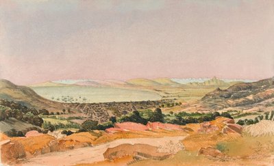 Cidade do Cabo, c.1862 (aquarela) de George E.L.S. Sanford