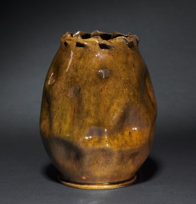 Vaso, c.1900 (grés) de George E. Ohr