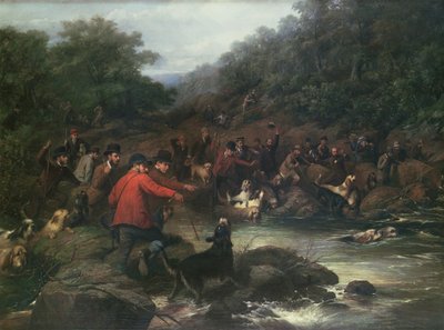 A caça à lontra de Carlisle de George Earl