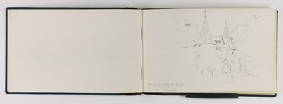 (Sketchbook) Canto do castelo de Aigle de George Elbert Burr