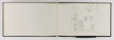 (Sketchbook) Rua Velha em Vevey de George Elbert Burr