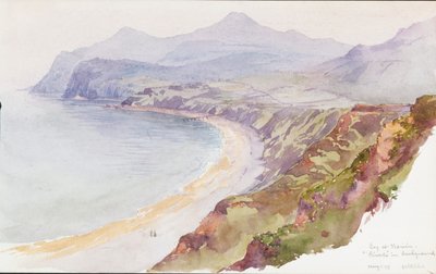 Baía em Nevin, País de Gales, 1899. de George Elbert Burr