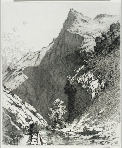 Bear Creek Canyon, Denver, Colorado de George Elbert Burr