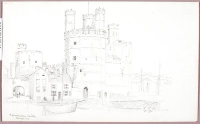 Castelo de Caernarvon de George Elbert Burr